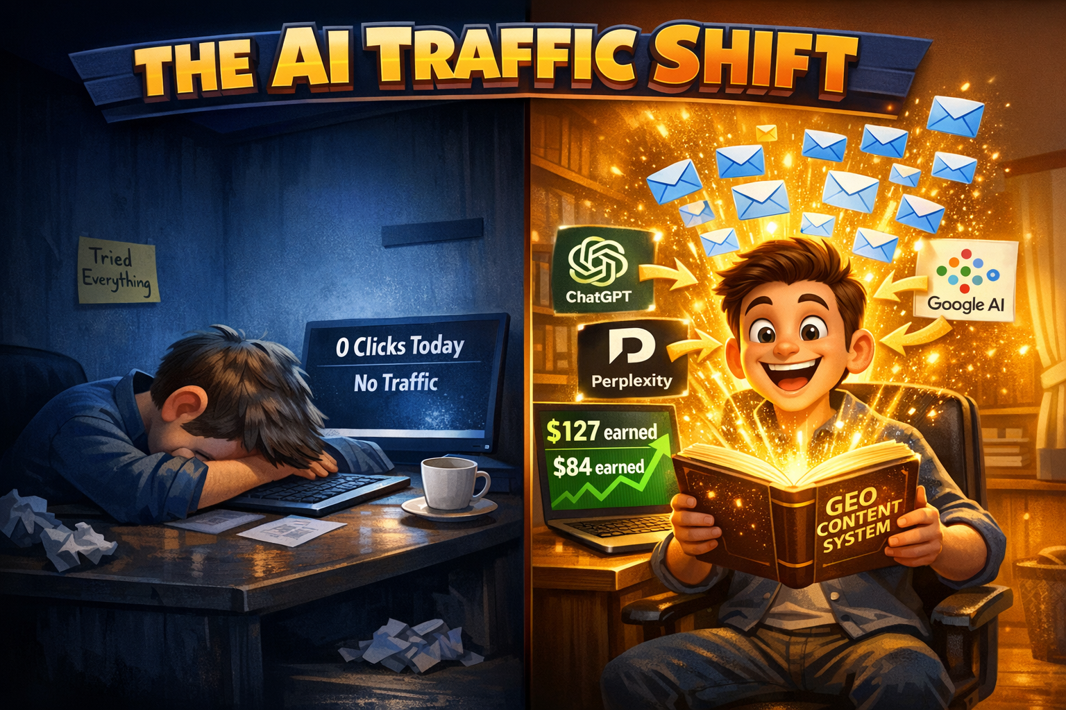 AI Traffic Shift